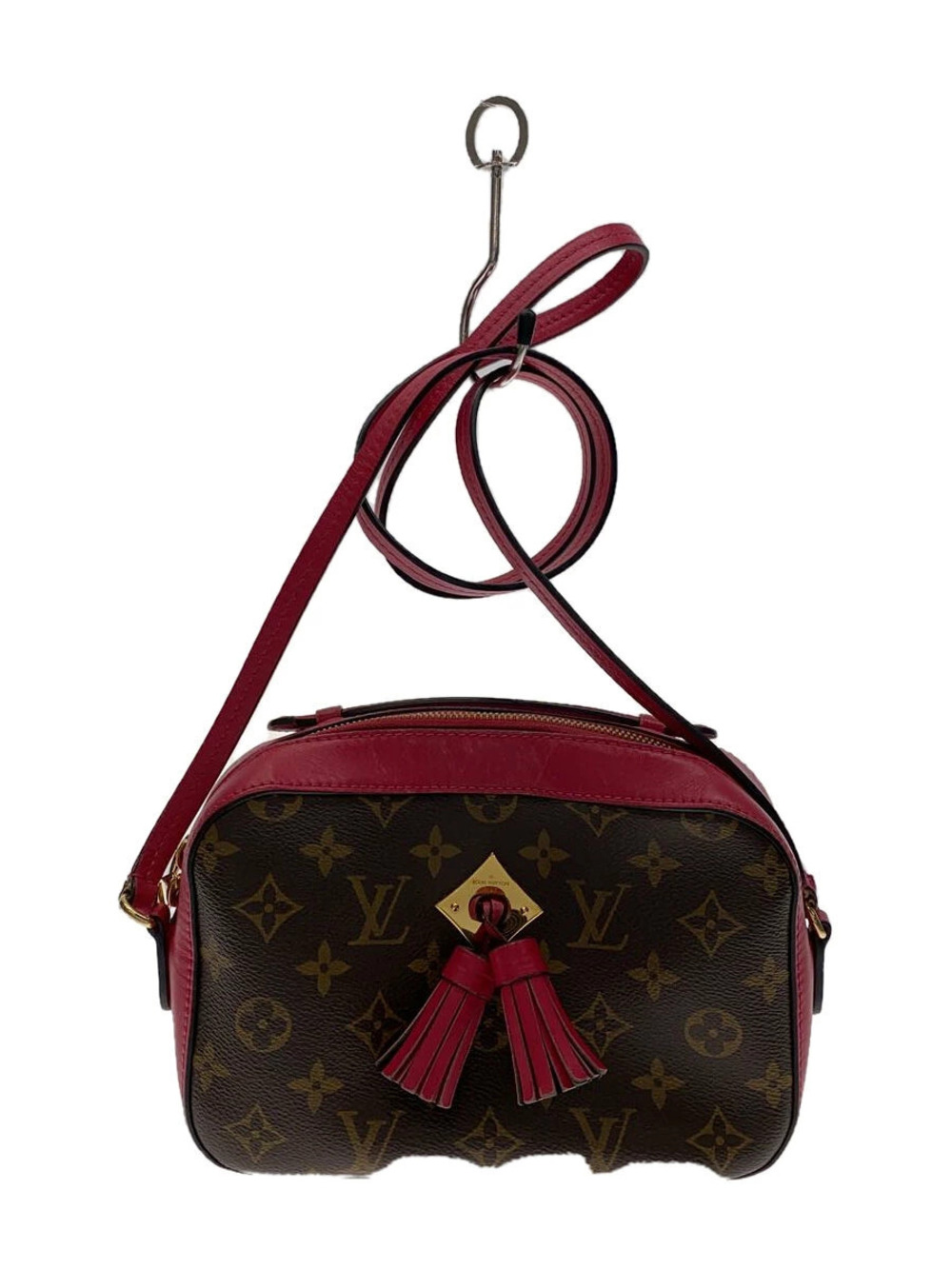 LOUIS VUITTON Saintonge Monogram Canvas Brown